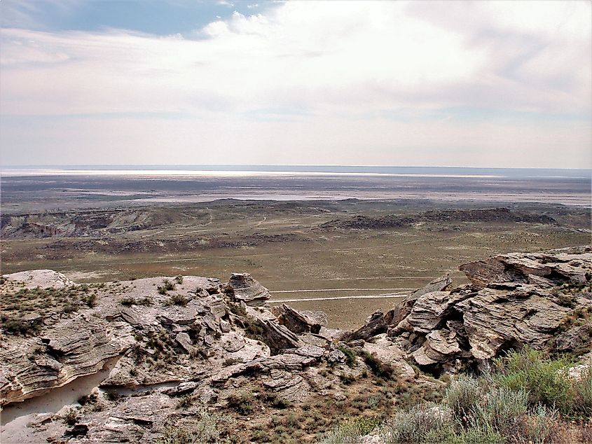 Vpadina Kaundy, Kazakhstan