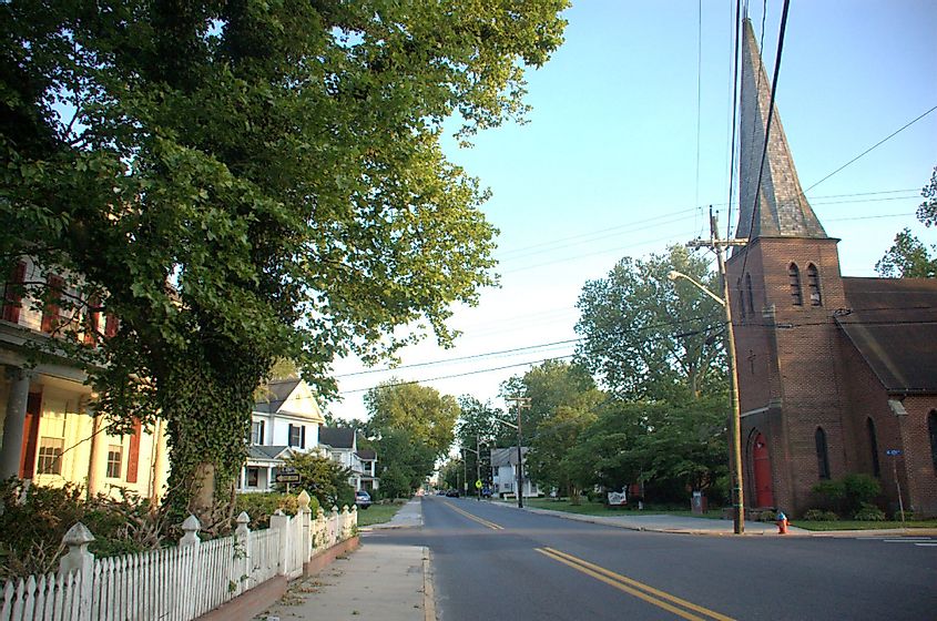 Laurel Historic District in Laurel, Delaware