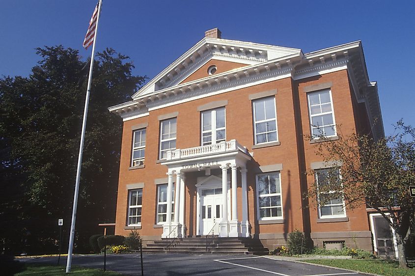 Brick Town Hall, Great Barrington, Massachusetts