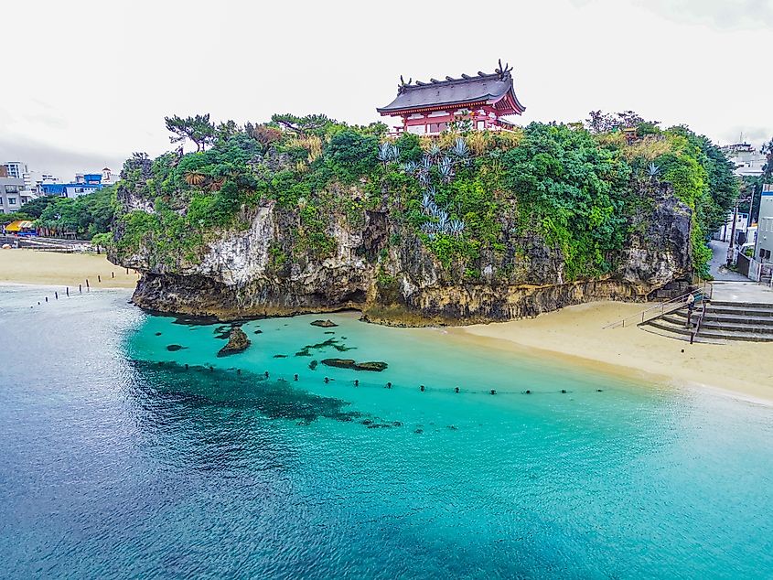 Naminoue Shrine in Naha City, Okinawa