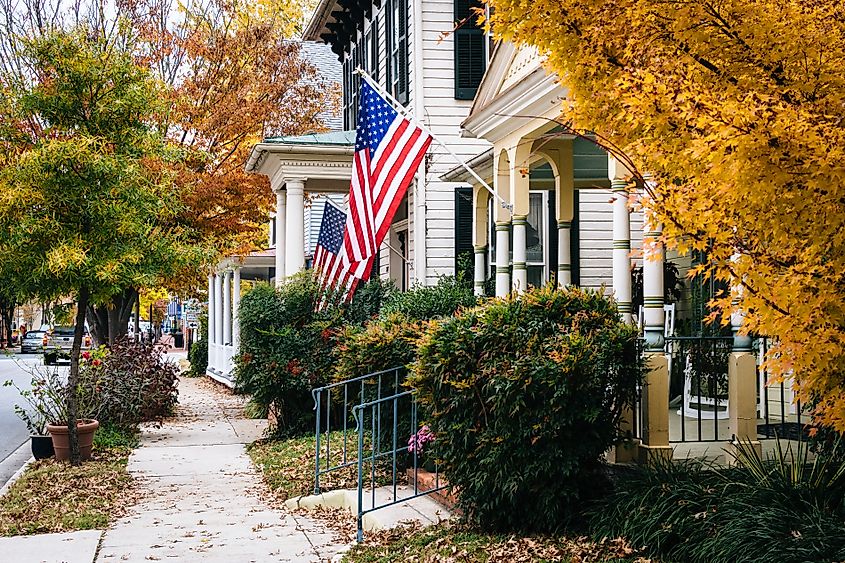 Easton, Maryland.