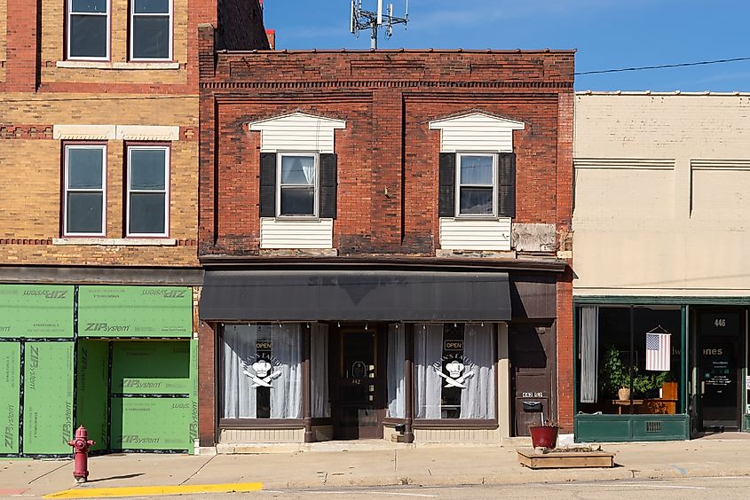 Downtown Marseille, Illinois. 