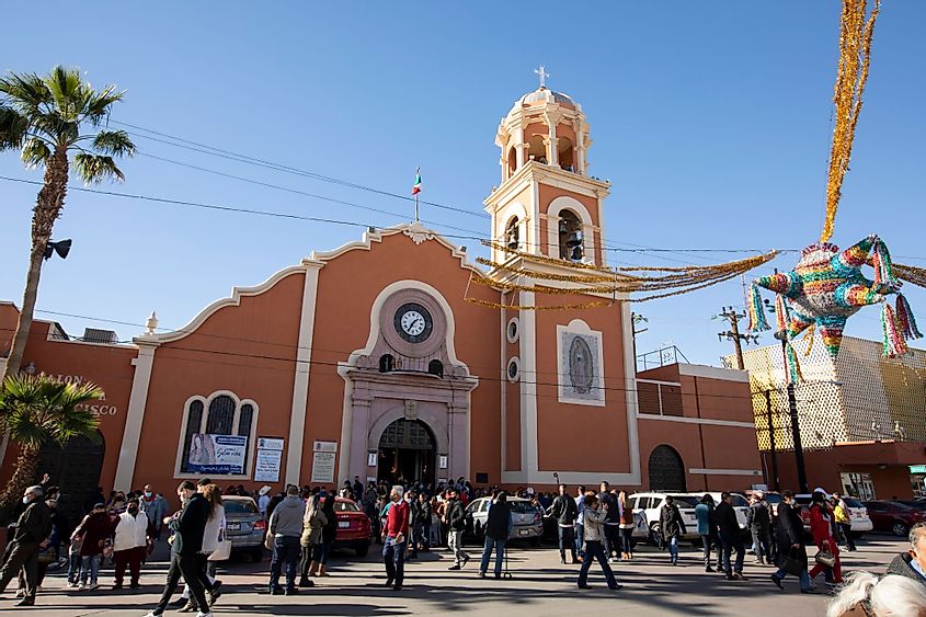 Iglesia Histórica de Mexicali, Baja California, México