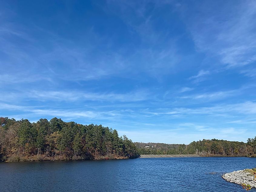 Beautiful nature near Mountain Brook, Alabama.