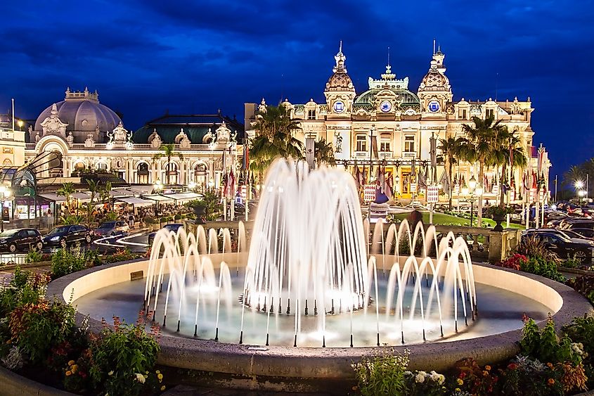 The Monte Carlo Casino Monaco