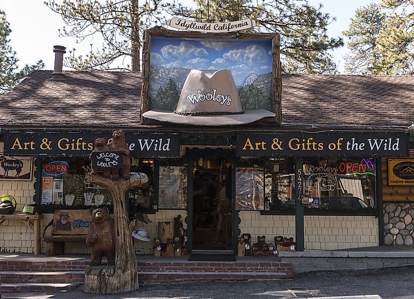 Wooley's Art & Gifts of the Wild. Idyllwild