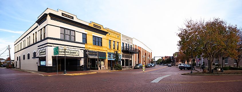 Nacogdoches, Texas, by Roberto Galan via Shutterstock.