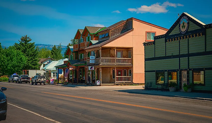 Driggs in Teton Valley. 