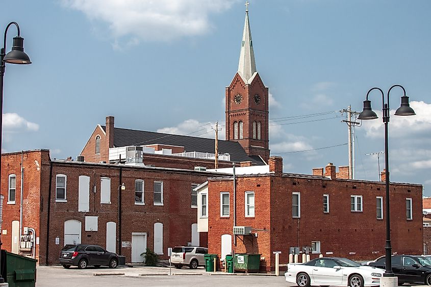 St. Francis Borgia Catholic Church in Washington, Missouri
