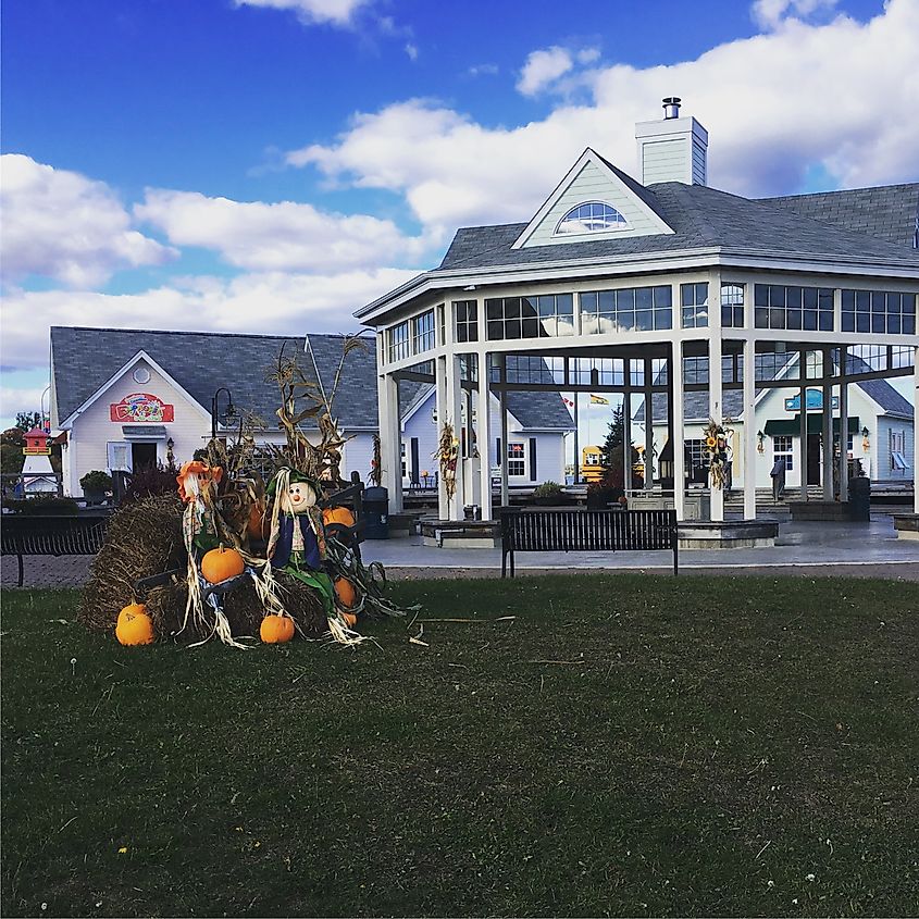 Fall on the Bathurst Waterfront, New Brunswick