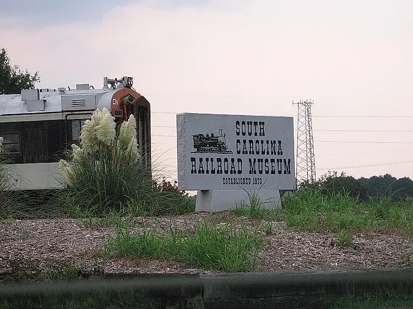 South Carolina Railroad Museum in Winnsboro, SC.