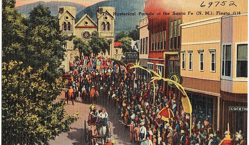 The Fiestas de Santa Fe, c. 1930, Santa Fe, New Mexico.