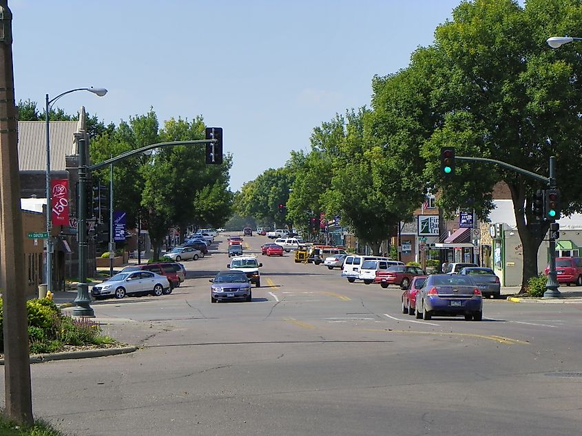 Main Street, Vermillion, South Dakota