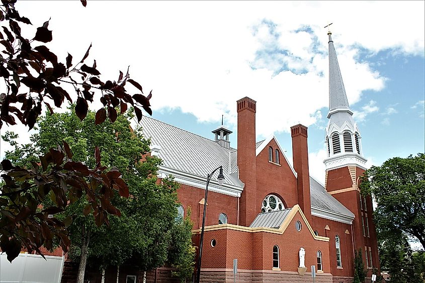 Cathedral of St. Mary, Fargo, North Dakota.