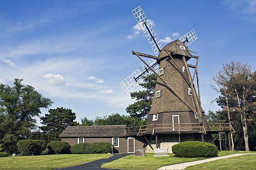 A windmill in Elmhurst.