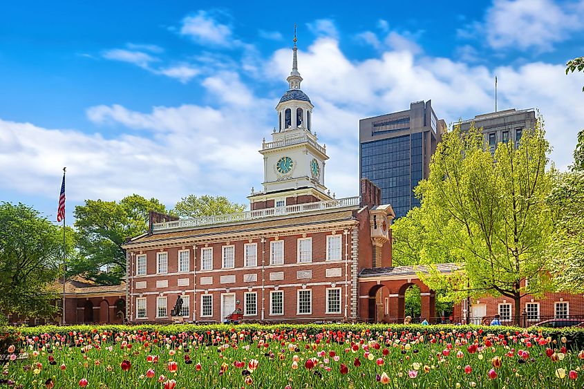 Independence Hall in Philadelphia, Pennsylvania