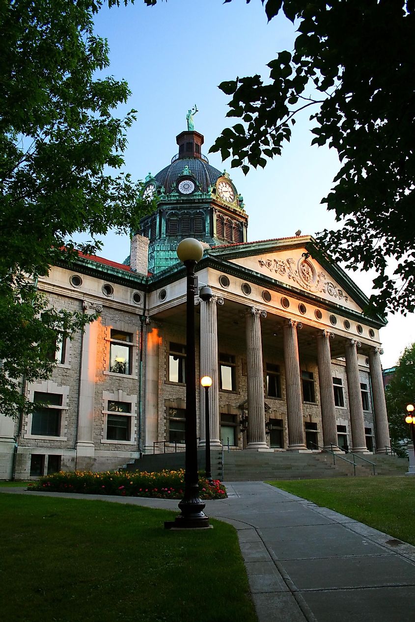 Broome County Courthouse in Binghamton, New York