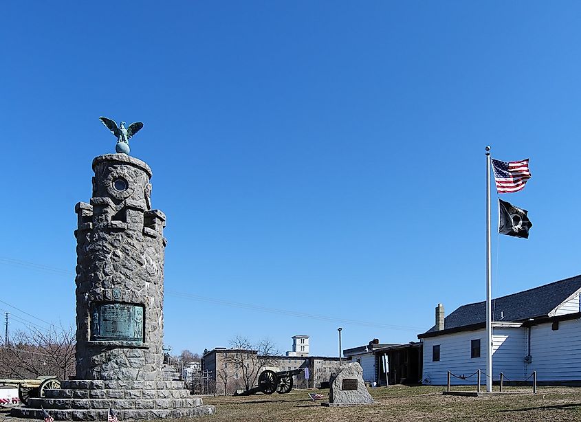 War Memorial Park in West Warwick, Rhode Island.