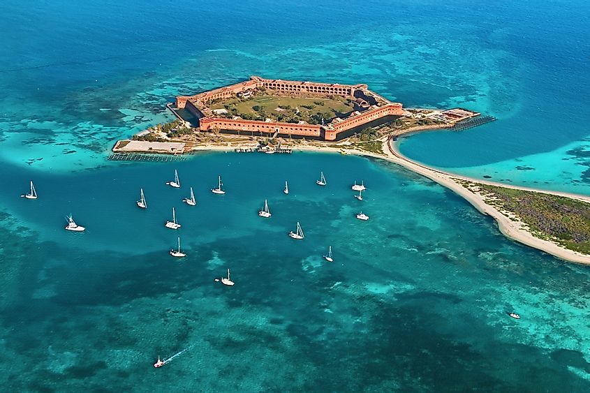 Dry Tortugas National Park in Florida.