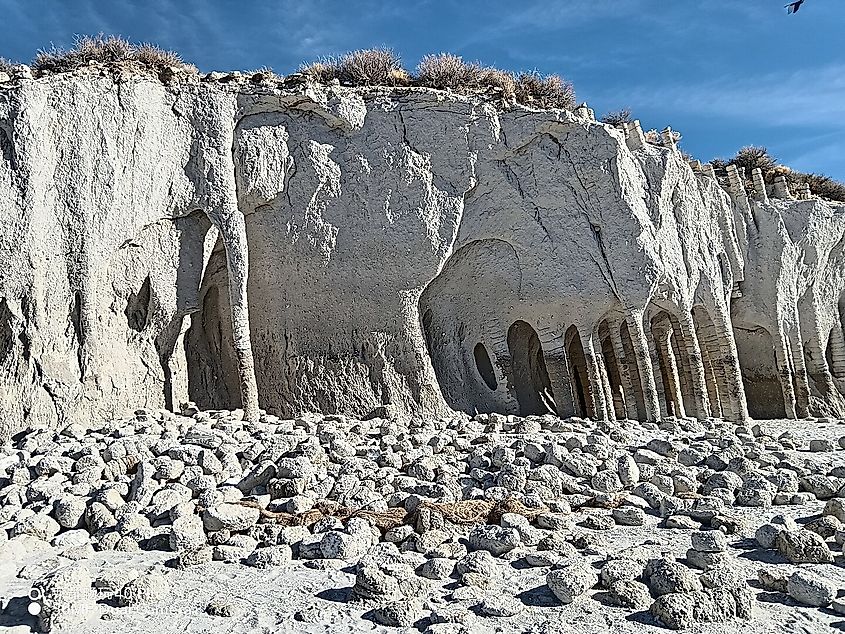 Crowley Lake Columns in California.