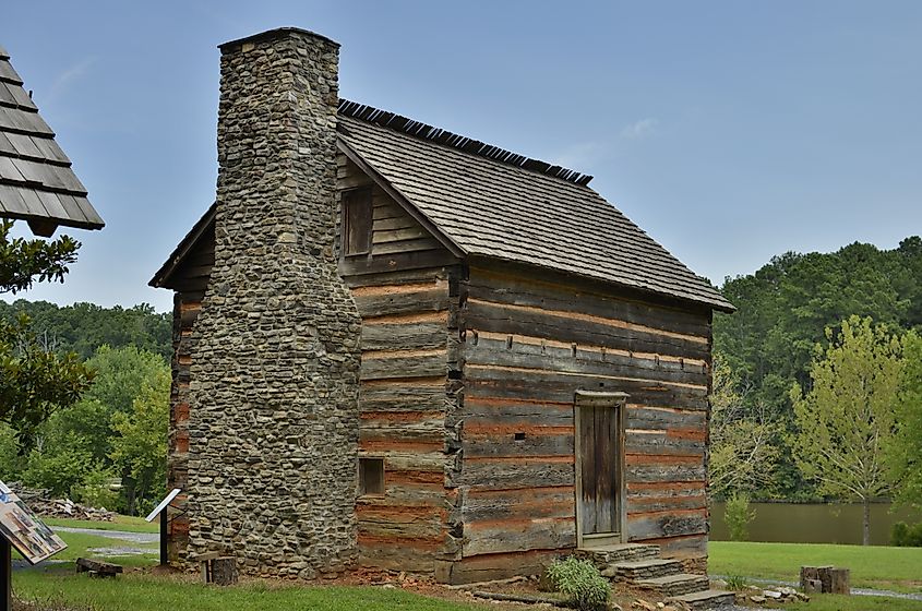 Fort Yargo at Fort Yargo State Park in Winder, Georgia.