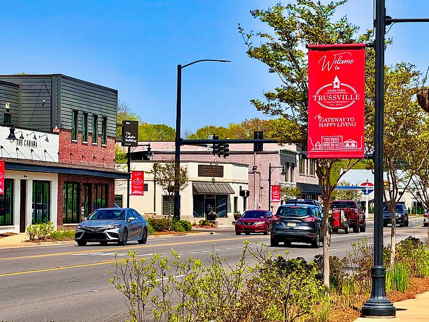 Downtown Trussville, Alabama