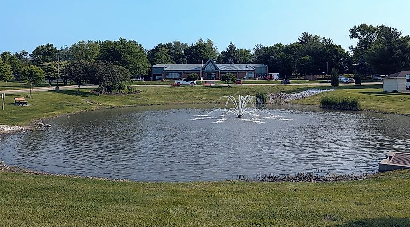 Norwalk Easter Public Library, Iowa.