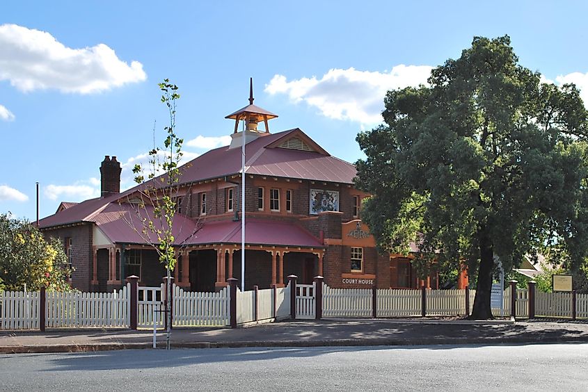 Temora Court House, constructed in 1902