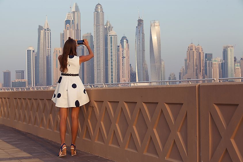 Dubai tourist