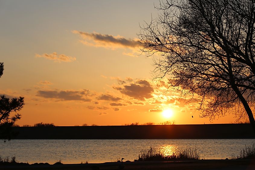 Holmes Lake in Lincoln, Nebraska.