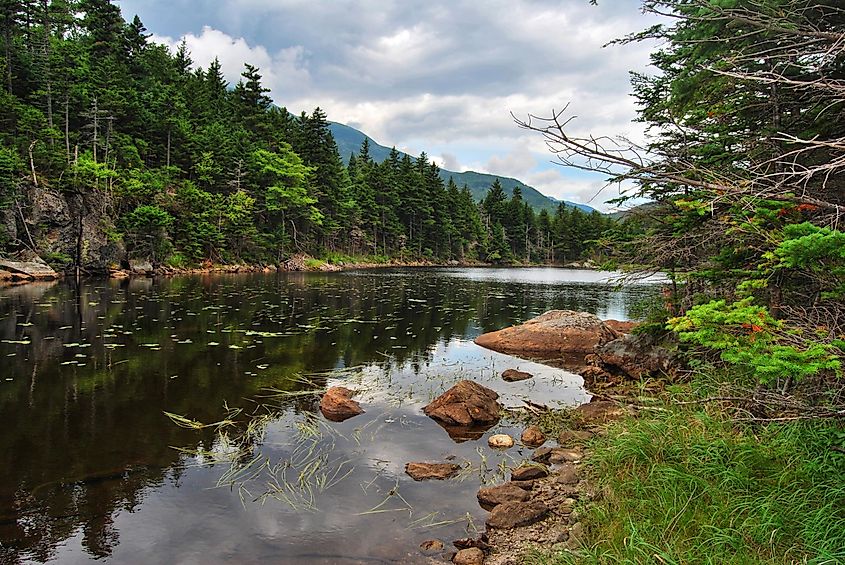 Lake in New Hampshire, North Conway.