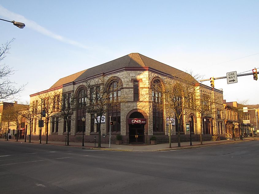 Downtown center Clearfield South 2nd Street and Market Street