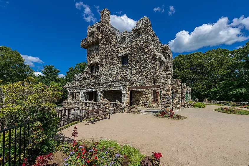 Gillette Castle State Park near Chester, Connecticut.