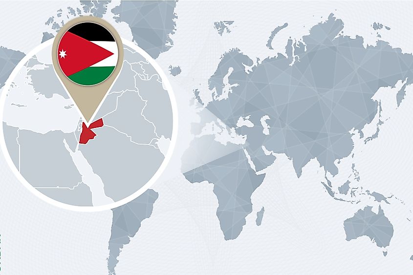 jordan is located in which country