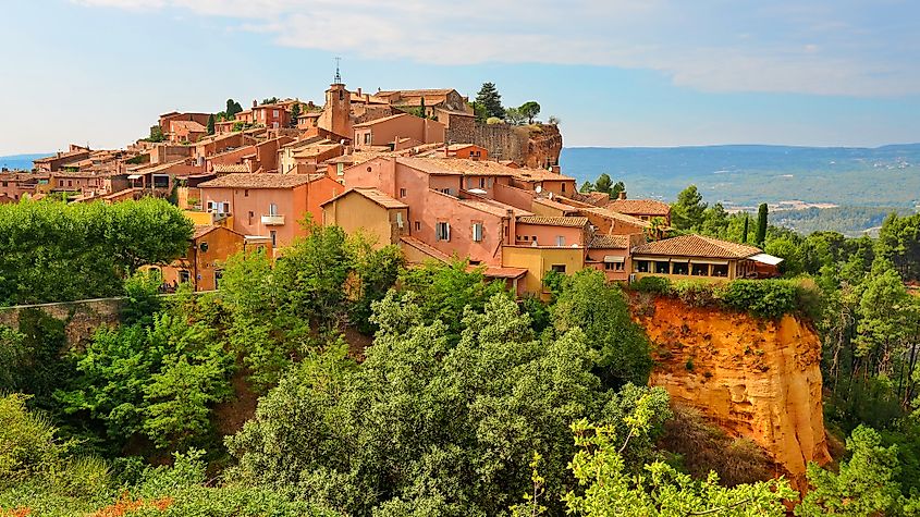 Roussillon village