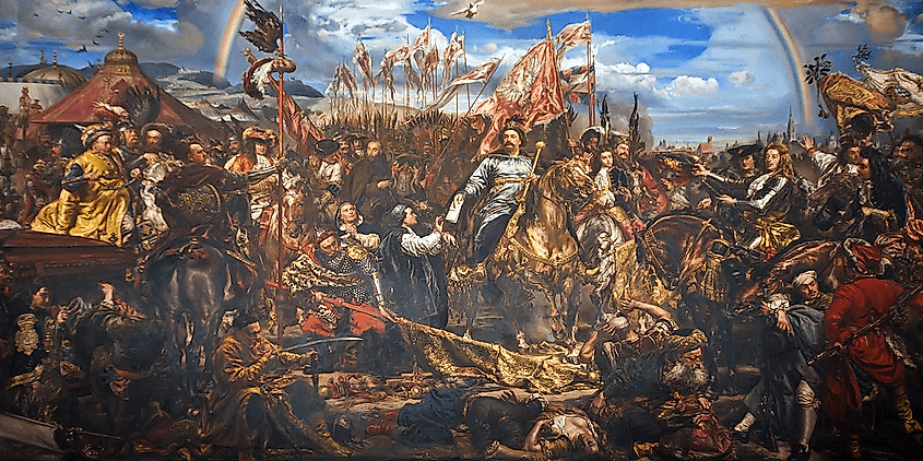 Sobieski Sending Message of Victory to the Pope, by Jan Matejko