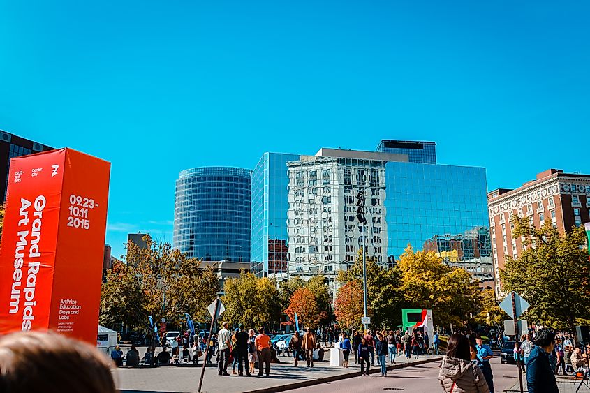 Downtown Grand Rapids, Michigan