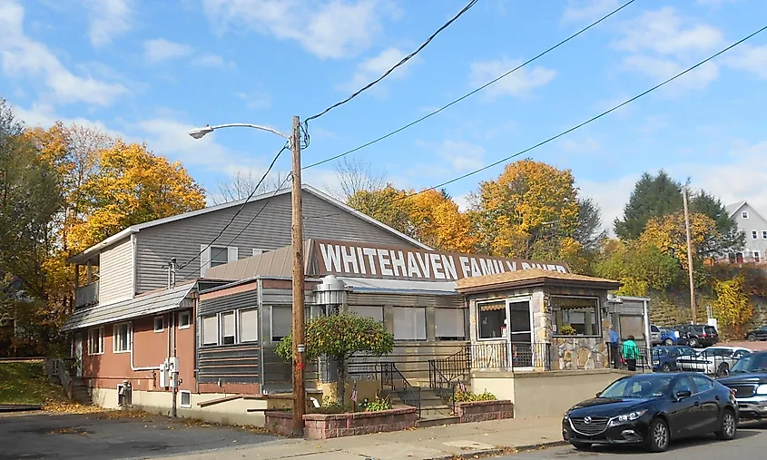 Family Diner in White Haven, Pennsylvania