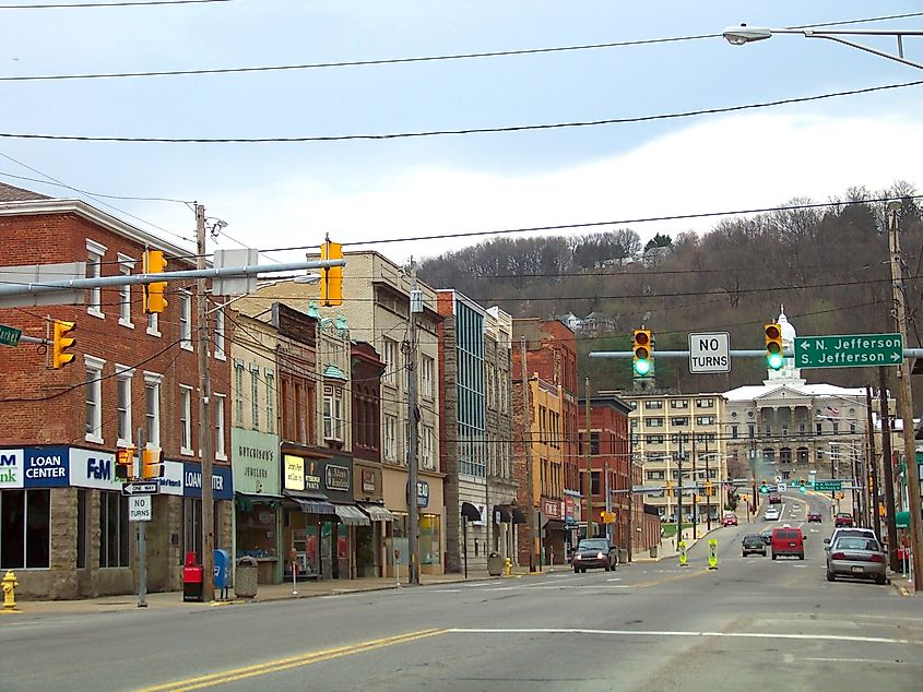 Downtown Kittanning, Pennsylvania