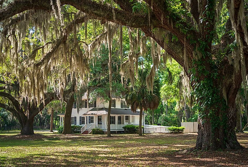 The Penn Center, Penn School, African-American cultural and educational center in the Corners Community, South Carolina, USA