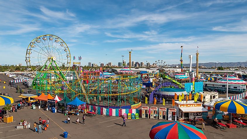 The Maricopa County Fair in Phoenix, Arizona.