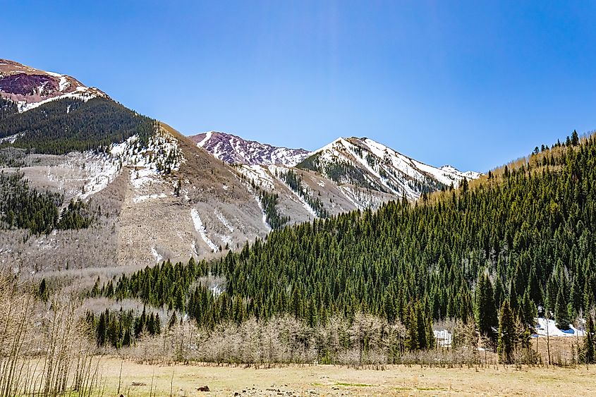 East Maroon Wilderness Portal, White River National Forest, Colorado.