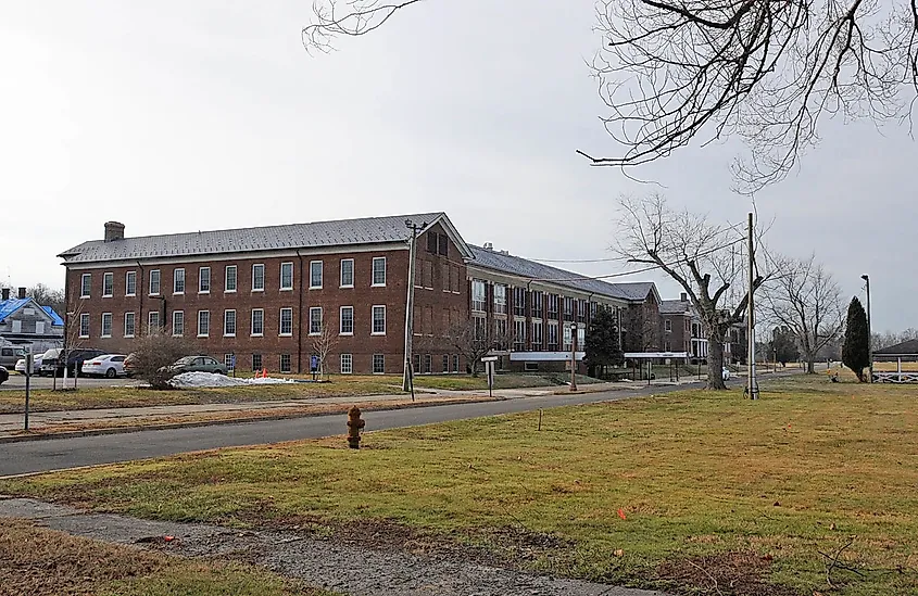 Fort Dupont old Barracks Buildings.