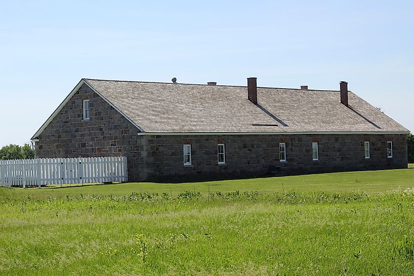 Fort Ridgely State Park in Minnesota.