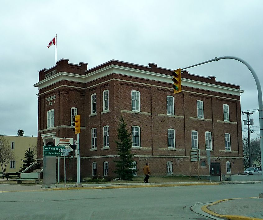 Sam Waller Museum in The Pas, Manitoba.