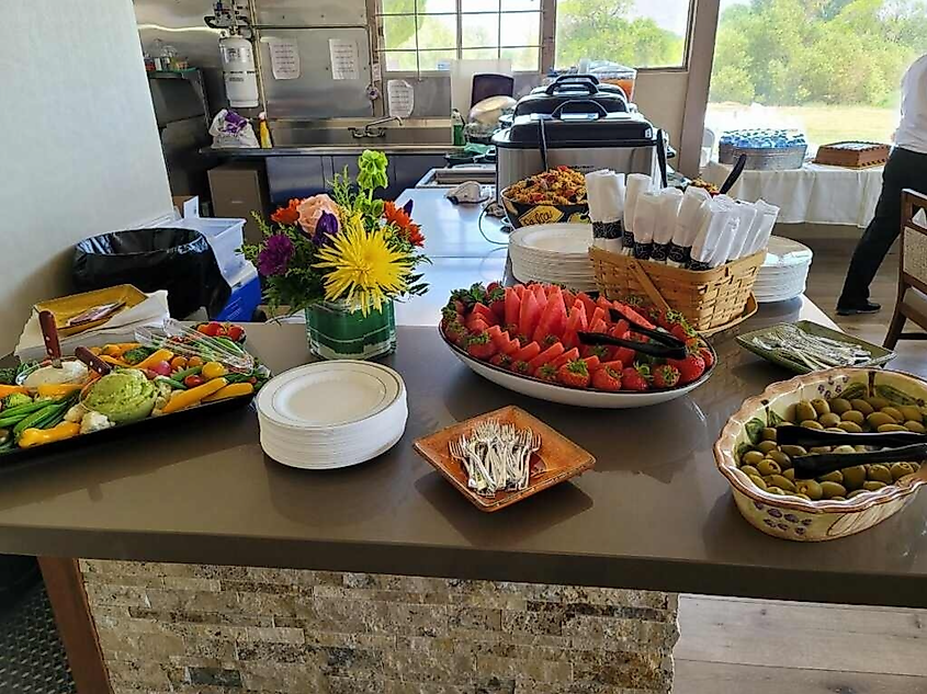 Alabama Hills Cafe & Bakery showing off their catering. Editorial Credit: Alabama Hills Cafe & Bakery Official Instagram.