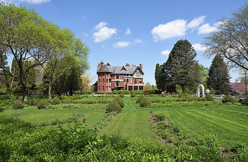 Brucemore Estate in Cedar Rapids, Iowa. 