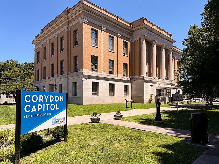 Harrison County Courthouse in Corydon, Indiana