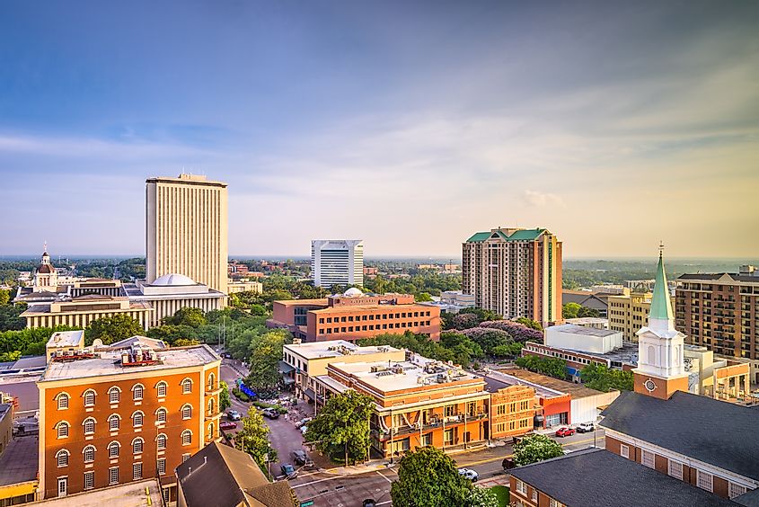 Skyline view of Tallahassee