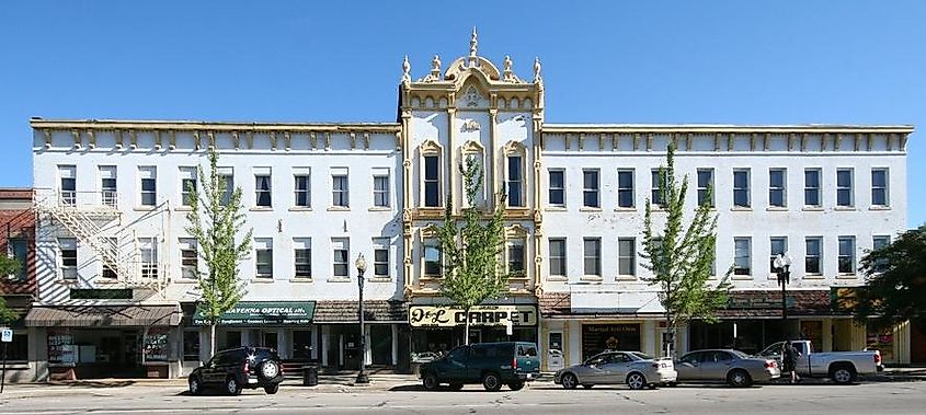 Ravenna-Phoenix Block (OHPTC). Credit: Ohio Redevelopment Projects - ODSA, CC BY 2.0 <https://creativecommons.org/licenses/by/2.0>, via Wikimedia Commons